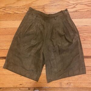 Vintage Suede Shorts